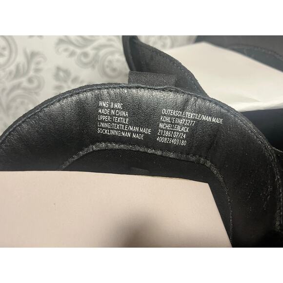 SO® Nichelle Black Slouch High Heel Boots – Women’s Size 8 - Picture 4 of 4